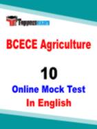 BCECE Agriculture Question Paper