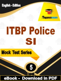 ITBP Police SI Exam PDF Book In English - Practice Set