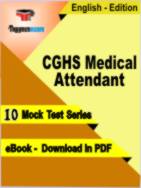 CGHS Medical Attendant Test PDF Book In English - Mock Test/Practice Set