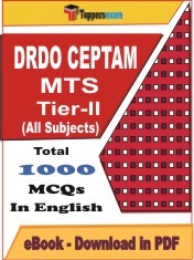 DRDO CEPTAM MTS TIER 2 PDF Book In English