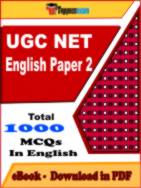 UGC NET English Paper 2 PDF Book In English - MCQ / Objective Questions
