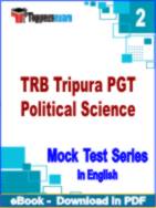 TRB Tripura PGT Political Science Test PDF Book In English - Question Paper