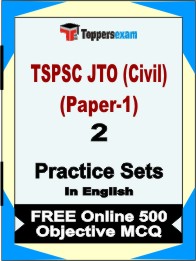 TSPSC JTO (Civil) Paper-1 Book in English - Question Paper / Practice Set
