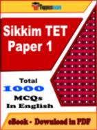 Sikkim TET Paper 1 Mock Test PDF