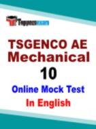 TSGENCO AE Mechanical Sample Paper