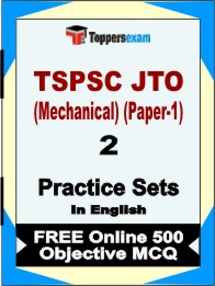 TSPSC JTO (Mechanical) (Paper-1) Book in English - Question Paper / Practice Set