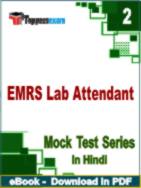 EMRS Lab Attendant Test PDF Book In Hindi - Question Paper