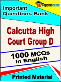 Calcutta High Court Group D Exam Book in English - Objective MCQ