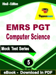 EMRS PGT Computer Science PDF Book In Hindi - Practice Set