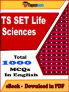 TS SET Life Sciences PDF Book In English - MCQ / Objective Questions