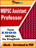 WBPSC Assistant Professor PDF Book In English - MCQ / Objective Questions