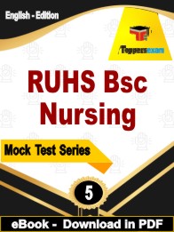 RUHS BSc Nursing Exam PDF Book In English - Practice Set
