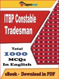 ITBP Constable Tradesman Note PDF