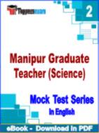 Manipur Graduate Teacher (Science) Test PDF Book In English - Question Paper