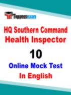 HQ Southern Command Health Inspector Practice Set