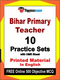 Bihar Primary Teacher Book in English - Practice Set