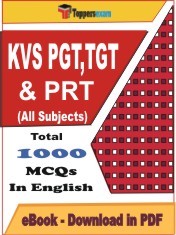 Ebook of KVS PGT, TGT & PRT PDF Format in English