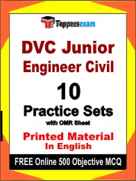 DVC Junior Engineer Civil Book in English - Practice Set