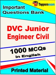 DVC Junior Engineer Civil Book in English - Objective MCQ