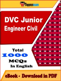 DVC Junior Engineer Civil PDF Book In English - MCQ / Objective Questions