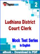 Ludhiana District Court Clerk Test PDF Book In English - Question Paper