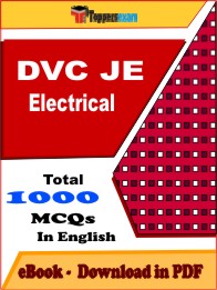 DVC JE Electrical PDF Book In English - MCQ / Objective Questions