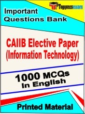 CAIIB Elective Paper Information Technology Exam  Book in English - Objective MCQ