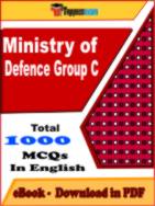 Ministry of Defence Group C PDF Book In English - MCQ / Objective Questions