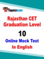 Rajasthan CET Online Test Series 2024