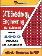 Ebook of GATE Biotechnology Engineering PDF Format in English