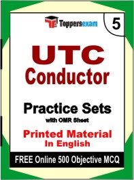 UTC Conductor Exam Book in English - Mock Test / Practice Set