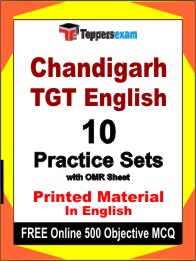 Chandigarh TGT English Book in English - Practice Set