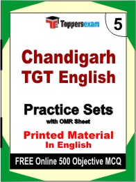Chandigarh TGT English Book in English - Mock Test / Practice Set