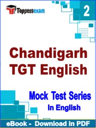 Chandigarh TGT English Exam PDF Book In English - Question Paper