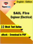 SAIL FIre Engineer (Electrical) Test PDF Book In English - Mock Test/Practice Set