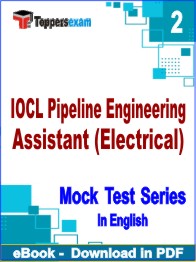 IOCL Pipeline Engineering Assistant (Electrical) Exam PDF Book In English - Question Paper