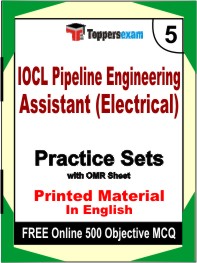 IOCL Pipeline Engineering Assistant (Electrical) Exam Book in English - Mock Test / Practice Set