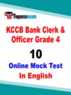 KCCB Bank Clerk & Officer Grade IV Practice Set