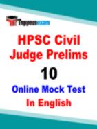 HPSC Civil Judge Sample Paper