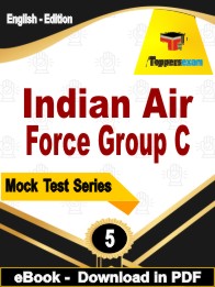 Indian Air Force Group C Exam PDF Book In English - Practice Set