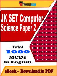 JK SET Computer Science (Paper 2) PDF Book In English - MCQ / Objective Questions