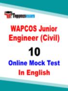 WAPCOS JE Free Online Test Series