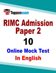 RIMC Admission Practice Set Paper