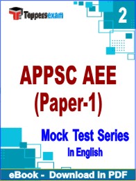 APPSC AEE (Paper-1) Test PDF Book In English - Question Paper