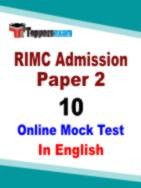 RIMC Admission Free Test Series