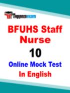 BFUHS Staff Nurse Online Test Series