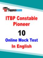 ITBP Constable Pioneer Practice Set