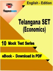 TS SET Economics Test PDF Book In English - Mock Test/Practice Set