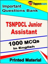 TSNPDCL Junior Assistant Book in English - Objective MCQ