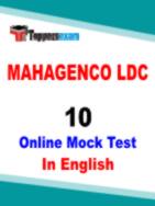 MAHAGENCO LDC Free Online Mock Test